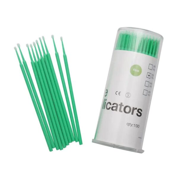 Mikroszczoteczki aplikatory 2mm średnie 100szt.