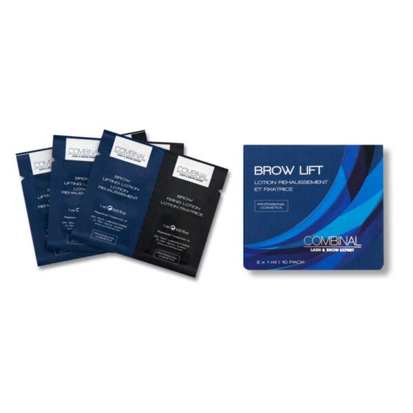 combinal brow lift laminacja brwi zestaw 10 saszetek