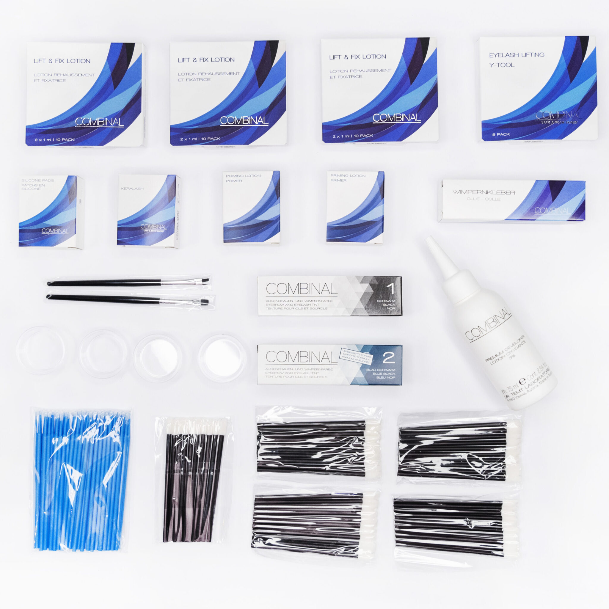 Combinal Zestaw Keratin Lash Lift Premium Kit Spoko Oko Pl